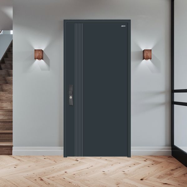 Thermal Insulated Fireproof Steel Door Enhanced Safety For Building Entry