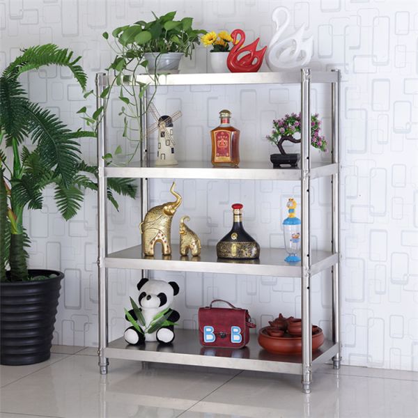 Rust Free Stainless Steel Storage Metal Shelves For Warehouse / Cold Room ISO9002