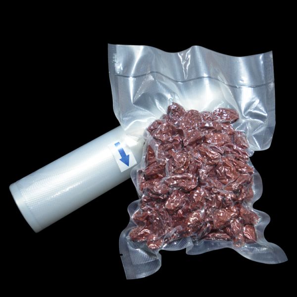 Custom Printed Foodsaver Vacuum Sealer Bags Transparent Food Grade Long Preservation