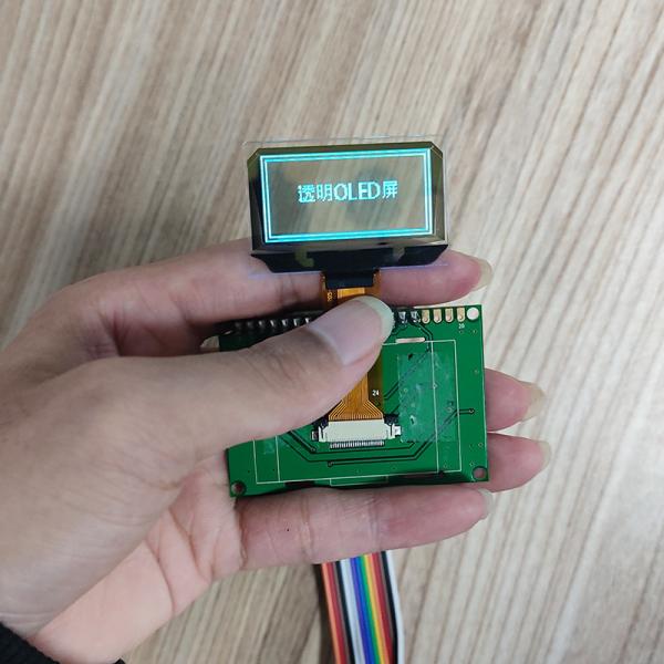 1.51 Inch Transparent Oled Panel Mini Transparent Oled Display For Creative Electronics