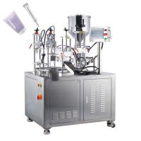 Machine de scellage remplissante de conditionneur pour cheveux de teinture capillaire de tube de remplissage de machine de corps de lotion de manuel en plastique cosmétique de tubes
