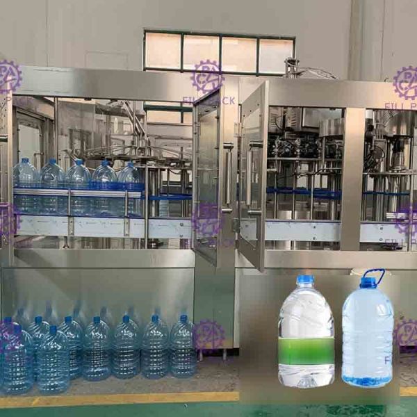 3 In 1 Monoblock 5L Bottle Drinking Water Plant , Mineral Water Filling Plant