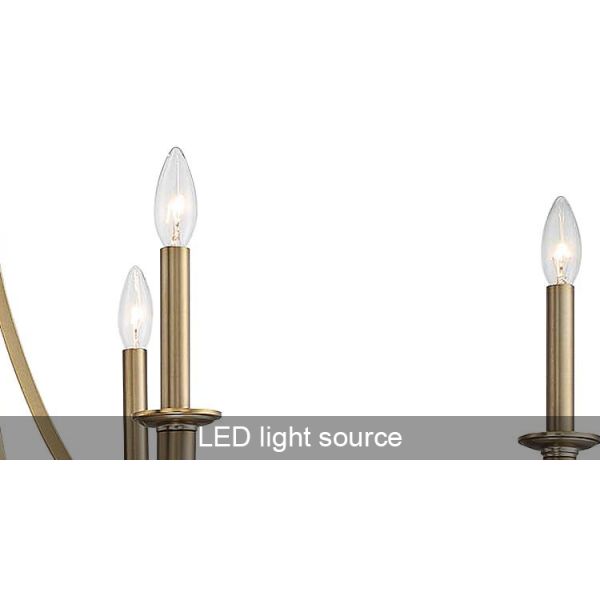 Customizable Design LED Chandelier with 50000 Hours Lifespan for Modern Simple Luxury Lighting