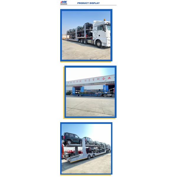 Steel Customization Car Trailers Semi-Trailer Car Carrier with Max Payload of 40T
