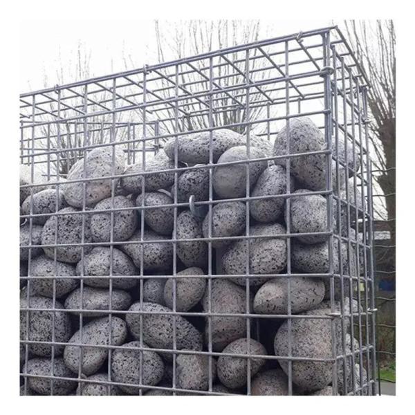 Gabion Basket 2x1x1M 2x1x0.5M Box Heavy Gabion Stone Basket Galvanized Welded Gabion Walls