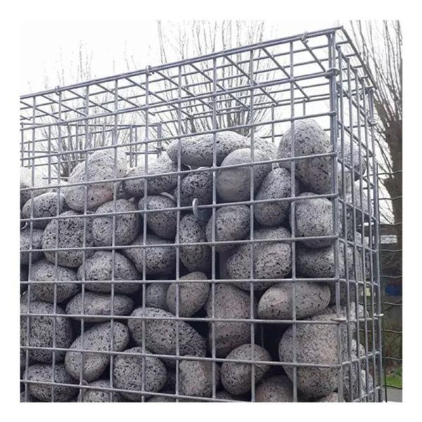 Hot Dipped Galvanized 4mm Welded Wire Mesh Gabion Box for Retaining Wall and Stone Cage