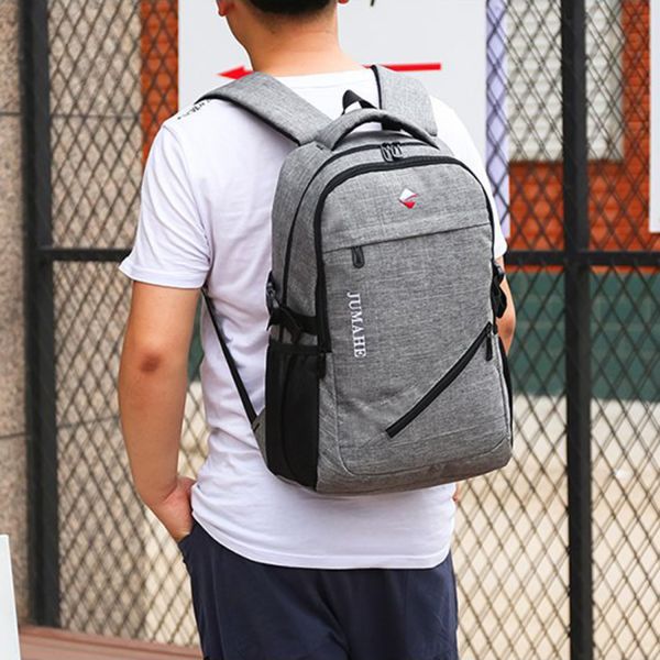 Men's canvas backpack outdoor sports bag large capacity multifunctional waterproof mountaineering