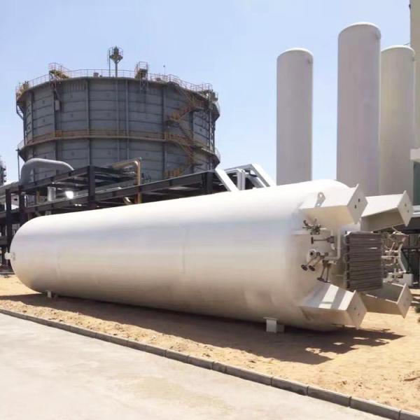 Q345R Cryogenic Liquid Carbon Dioxide Storage Tanks  20m3