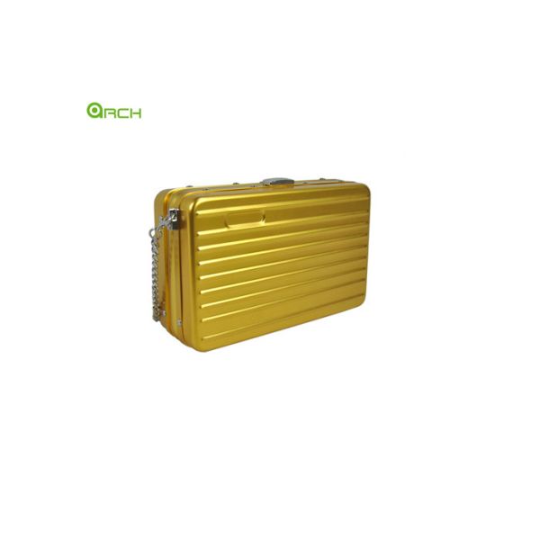 Aluminum Alloy Fashion Makeup Vanity Travel Bag