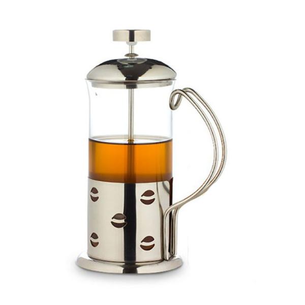 Heat Resistant 18.5*8.5CM French Press Coffee Pot For Home
