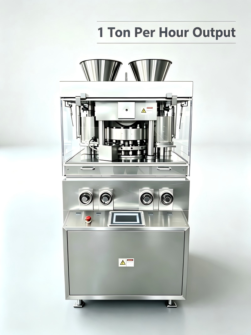 100kN Pharma Tablet Manufacturing Machine SUS304 Rotary Punch