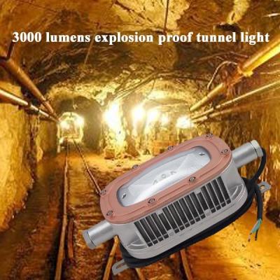 CSA aprovou a luz do túnel da mineração subterrânea, dispositivo bonde claro à prova de explosões de inundação do diodo emissor de luz