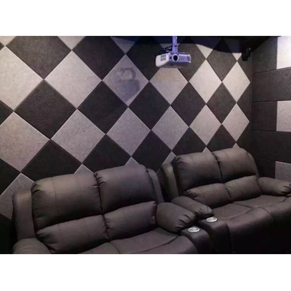 Eco High Density PET Acoustic Panels 1220mmx2420mm Wall Ceiling Acoustic Panels