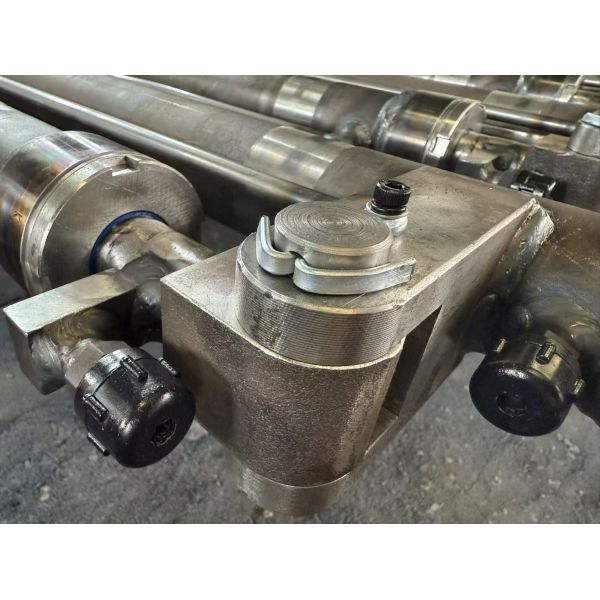60mm Hard Chrome Plated Steel Hydraulic Telescopic Cylinder Double Acting For Crane