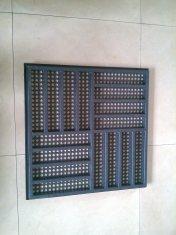 Imported paint Anti-rust Perforated Raised Floor 600× 600 mm