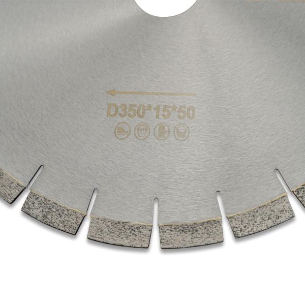 High Cutting Speed Diamond Tools for Granite Marble Cutting D400mm Diamond Saw Blades