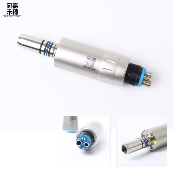 Low Speed Surgical Straight Handpiece SUS304 Contra Angled Anti Suckback Ceramic Bearing