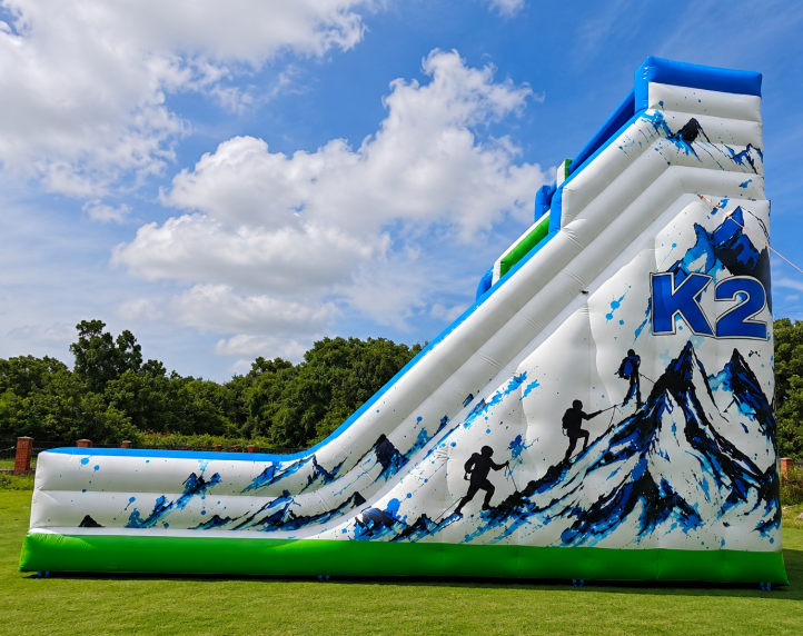 K2 Second Highest Peak Themed Commercial Inflatable Slide for Outdoor Events Theme Parks and Rental Business