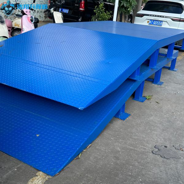 Non-standard Customized Blue 3T 5M Manual Dock Ramp Explosion-Proof Manual Dock Ramp