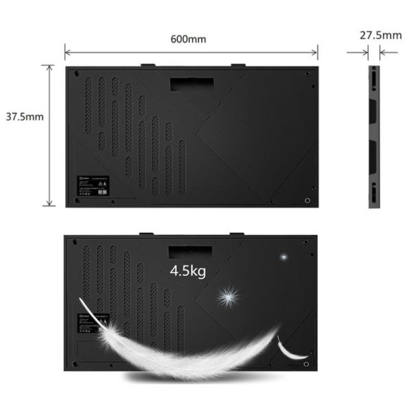 2K 4K COB P1.5 LED Screen TV поддержка питания и сигнала дизайн двойного резервного копирования