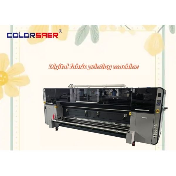 Fast Speed Direct To Textile Digital Fabric Printing System With KJ4B-QL Print Heads Large Format Printer Sublimation Digital Printer