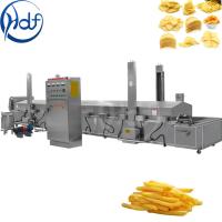 Linha de processamento contínua microplaquetas das batatas fritas do transporte 150-2000KG/H de batata pequenas que fazem a máquina