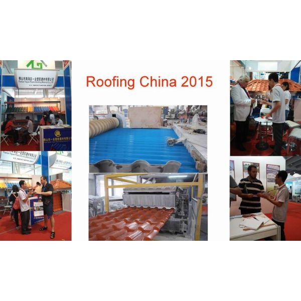 2mm PVC Waterproof Flat Roof Tile for Industrial Buildings