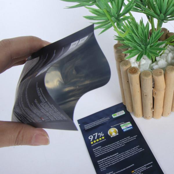 Bags Pills Heat Aluminum Foil k Recycled Laminated Material Seal Mylar Promotional Plastic Zipper Bag