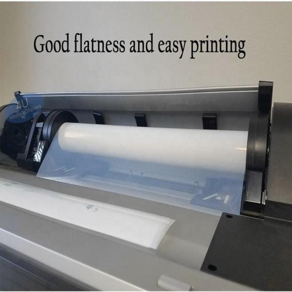 Filmes de tela de seda positivos de matéria têxtil 130 mícrons de filme impermeável leitoso do Inkjet