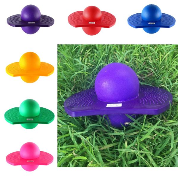 Kids Pogo Ball Hopper Fun Trick Jumping Hopper Balance Board Fitness Ball