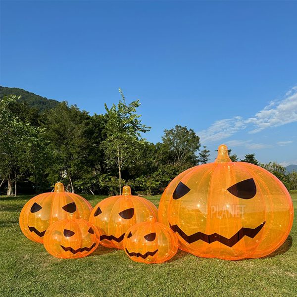 Непроницаемые надувные оранжевые тыквы надувные тыквы Модель вечеринки Садовое украшение