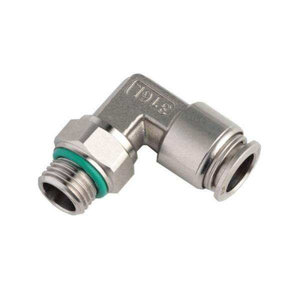12mm 14mm 16mm Male Threaded Elbow Pneumatic Push To Connect Fittings
