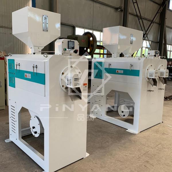 High-Efficiency Rice Whitener 2-5 Tons Per Hour Capacity Low Rice Temperature Excellent Bran Removal Effect Featuring Motor