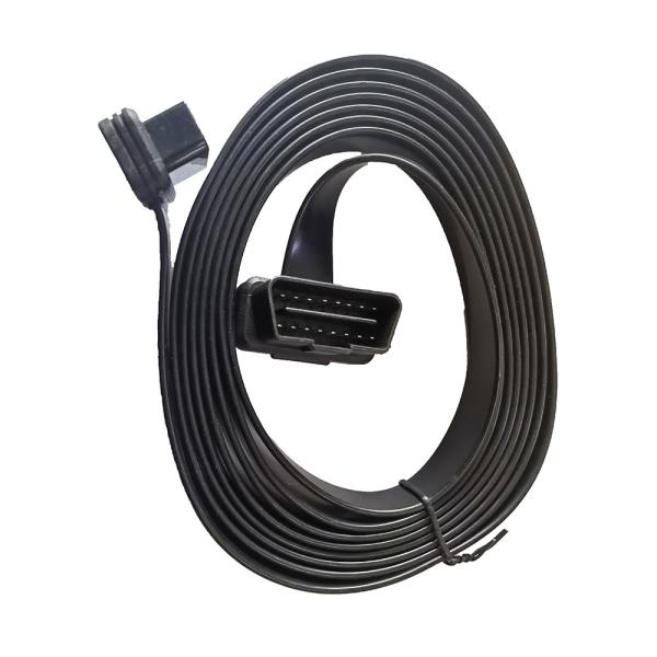 Car Diagnostic OBD GPS Cable 16 Pin Male to Female Length 300cm
