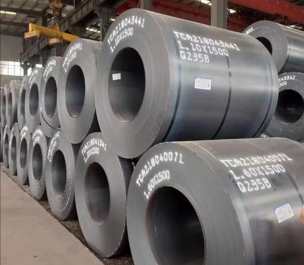 DINCarbon Steel Coil Q235 Q335 Q355 0.8mm Hot Dipped  For Building Decoration