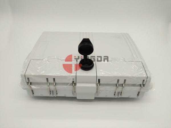 1X8 branco plástico 2In 16Out do painel da terminação da fibra ótica do cabo pendente do divisor FTTH do PLC do SC APC