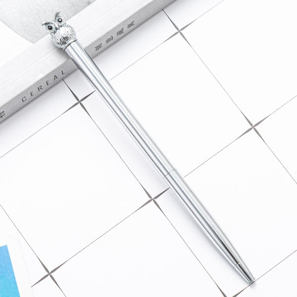 2022 Populaire Logo personnalisé stylo à bille de hibou avec expédition rapide et stylo gel Nouveauté
