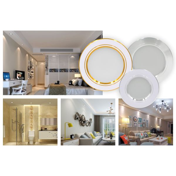 12W / 15W / 18W Spotlight Indoor Round Recessed LED Commercial Light