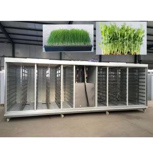 Máquina de alimentação hidropónica automática para gado leiteiro / Máquina de