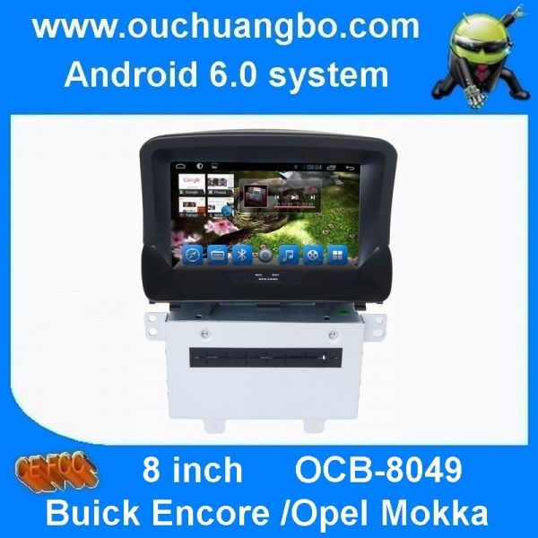 Ouchuangbo car radio dvd for Buick Encore Opel android 6.0 Mokka with gps Bluetooth USB video 4*45 Watts amplifier