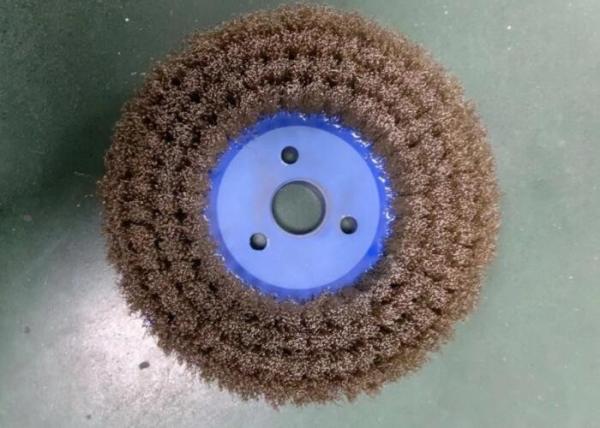 DOT Style 200mm Steel Wire Disc Brush Deburring Tools for Surface Preparation