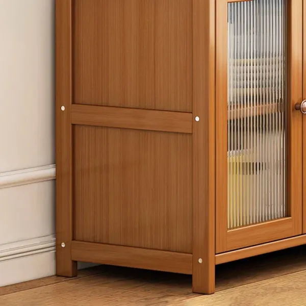 Kitchen Sideboards Cabinet Bakers Rack, Dish Storage , Microwave Oven Stand with Shelves, Standing Utility