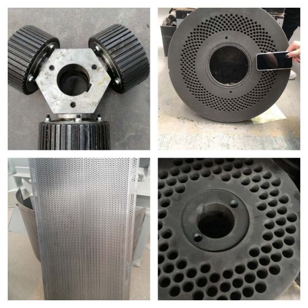 CE en bois en bois de machine de production de granule du moulin 380V de granule de matrice de l'appartement 500kg/H