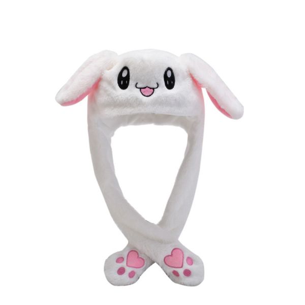 Korean Version Rabbit Ear Hat in Free Size for Spring and Autumn Fashion Embroidery