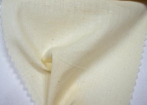 Soft And Thin Plain Weave Fabric , Anti - Static Baby Cotton Fabric