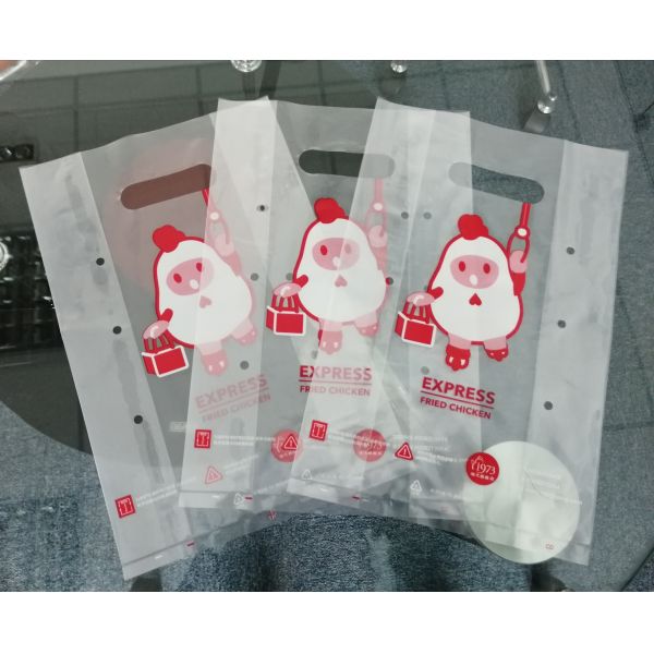 Полиэтиленовые пакеты жареной курицы Биодеградабле, принимают прочь повторно исп