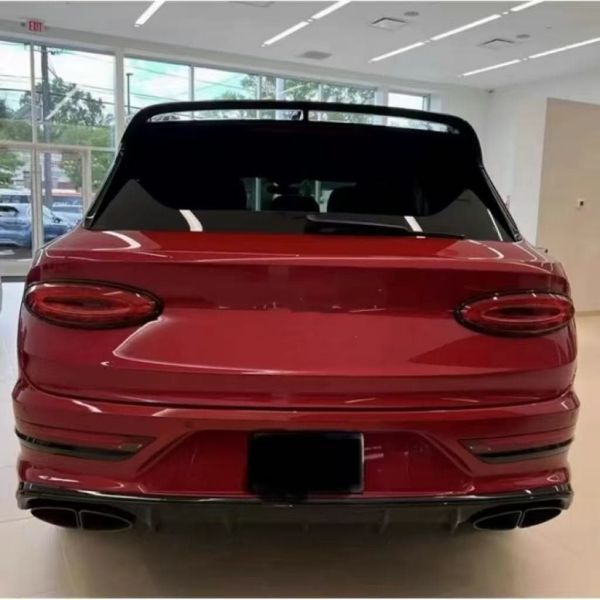 Customized Bentley Bentayga Body Kit Carbon Fiber Front Lip Side Skirt Diffuser Spoiler