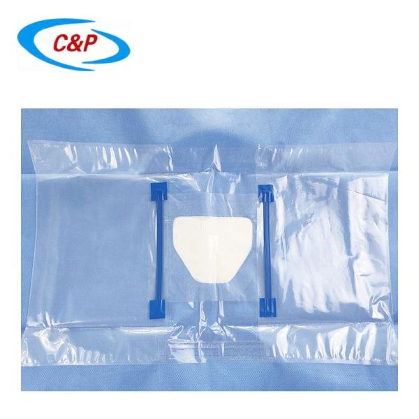 Стерильная нетканая офтальмологическая хирургическая простыня для глаз с мешочком