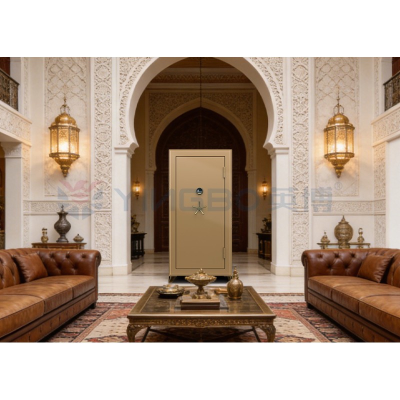 Best Rated Home Jewelry Safe Box Watch Winder Customize Interior PU Leather Fireproof For Home