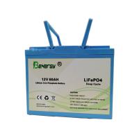 Lítio profundo Ion Battery 12V 100Ah 150Ah 200Ah 300Ah do ciclo Lifepo4 do LCD para o rv